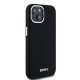 DKNY dėklas iPhone 15 Plus / 14 Plus su MagSafe, juodas