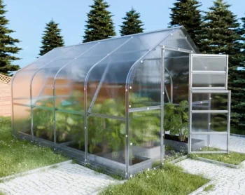 Šiltnamis KLASIKA DROP 2,5x4 m su 6 mm polikarbonatu