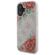 Dėklas Guess iPhone 16 6.1\" 4G Flowers Print MagSafe, rožinis