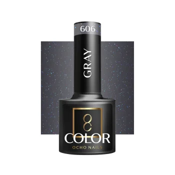 OCHO NAILS Gel Polish 606 Gray, 5 g