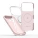 Tech-Protect dėklas iPhone 17 Pro Silicone MagSafe, rožinis