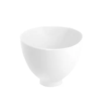 Silicone Mixing Bowl S for Cosmetic Masks, white