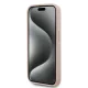 Karl Lagerfeld dėklas iPhone 15 Pro Max telefonui, rožinis