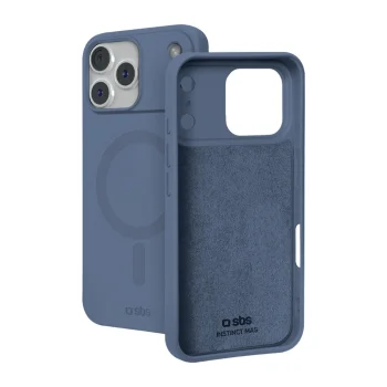 Dėklas SBS Instinct Mag skirtas iPhone 18 Pro / 17 Pro su MagSafe, mėlynas