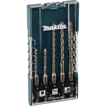Makita E-15718 SDS-Plus betono grąžtų rinkinys, 5 vnt.