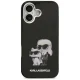 Karl Lagerfeld IML Aquarelle Karl & Choupette & Logo MagSafe Phone Case Cover iPhone 17 - Black