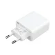 Sieninis įkroviklis Xiaomi Travel Charger Combo USB-A/USB-C 33W PD, baltas (BHR4996GL)