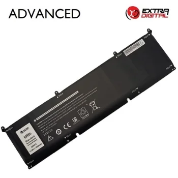 Laptop Battery for Dell 69KF2 Extra Digital Advanced, 6000mAh, 11.55V