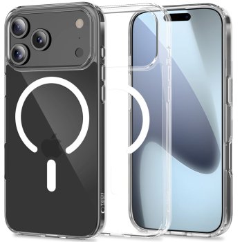 Tech-Protect iPhone 17 Pro Max Case FlexAir Hybrid MagSafe, Clear