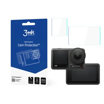 3mk Cam Protection hibridinis apsauginis stiklas DJI Osmo Action 4