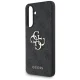 Guess Big 4G Logo Classic Logo dėklas telefonui Samsung Galaxy A36, juodas