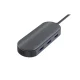 Newell 7-in-1 USB-C šakotuvas, HDMI 4K, 3x USB 3.0, SD ir microSD, grafito