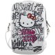 Hello Kitty Graffiti Kitty Head rankinė per petį, balta