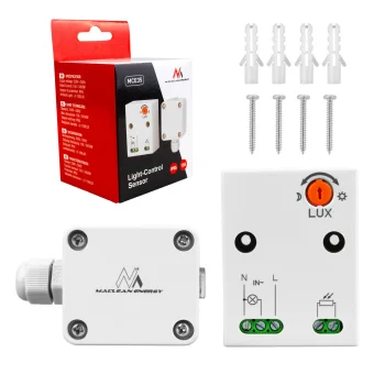 Twilight Dusk to Dawn Sensor Maclean MCE35 with External Probe, 3450W