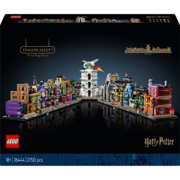 LEGO Harry Potter 76444 Diagon Alley Wizarding Shops konstravimo rinkinys