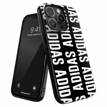 Adidas iPhone 14 Pro dėklas SP Snap Case Logo, juodas
