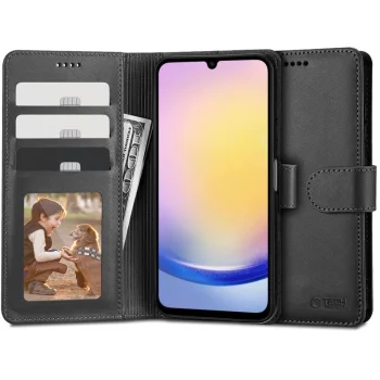 Tech-Protect Wallet Case for Samsung Galaxy A25 5G, Black