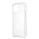 Guess iPhone 11 Pro Max dėklas Glitter, sidabrinis