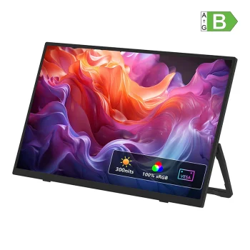 Nešiojamasis monitorius ZEUSLAP ZP156 15.6" Full HD USB-C Mini HDMI