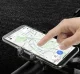GUB G85 dviračių ir motociklų telefono laikiklis, juodas