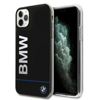 BMW dėklas iPhone 11 Pro Max telefonui Signature, juodas