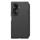 Nillkin Super Frosted Shield Fold dėklas telefonui Samsung Galaxy Z Fold 7 su vieta S Pen, juodas