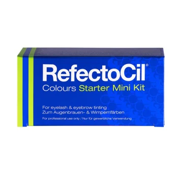 Antakių ir blakstienų dažymo pradinis rinkinys RefectoCil Colours Starter Mini Kit