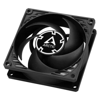 Arctic P8 PWM PST CO korpuso ventiliatorius, 80 mm, juodas