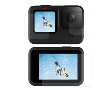 Telesin apsauginė plėvelė GoPro Hero 9 / 10 / 11 / 12 ekranams ir objektyvui