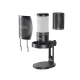 USB mikrofonas BOYA K3, juodas