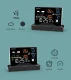 Wireless Weather Station with Outdoor Sensor and Color LCD Display