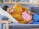 Rubber Hot Water Bottle with Soft Cover