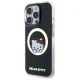 Hello Kitty dėklas iPhone 16 Pro telefonui IML Sweet Kitty MagSafe, juodas
