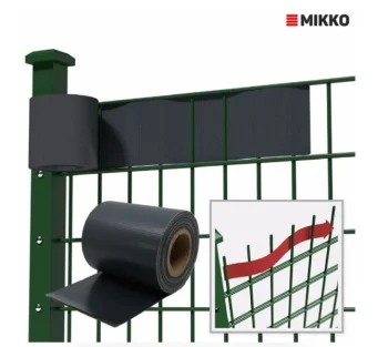 Tvoros juosta MIKKO Economy, 35 m x 19 cm, 450 g/m², ruda, su 28 laikikliais