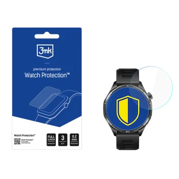 Hibridinis apsauginis stiklas 3mk Watch Protection išmaniajam Honor Watch 6, 3 vnt.