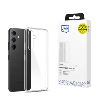 „3Mk Protection Clear Case“ dėklas „Samsung Galaxy S24“, skaidrus