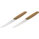 Victorinox Swiss Modern kepsnių peilių rinkinys 12 cm 2 vnt., riešutmedis