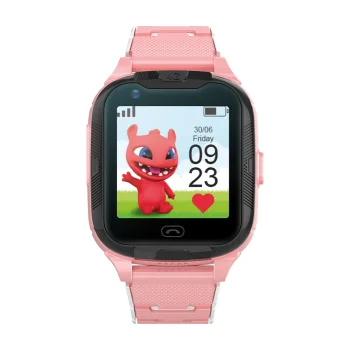 Maxlife MXKW-350 4G Kids Smartwatch with GPS and WiFi, Pink