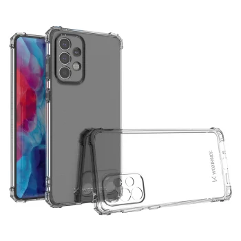 Wozinsky Anti Shock dėklas telefonui Samsung Galaxy A73, skaidrus