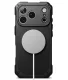 Ringke Rugged Gear Magnetic MagSafe dėklas telefonui iPhone 18 Pro / 17 Pro, juodas