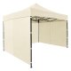 Automatinė išskleidžiama pavėsinė MultiGarden 3x3m, smėlio spalvos