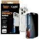 CARE by PanzerGlass Flagship Privacy 3-in-1 rinkinys iPhone 17 Pro telefonui
