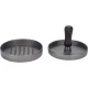 Mėsainių presas Gefu BBQ 89419, 11.8 cm, sidabro spalvos