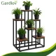 Gardlov 6 aukštų metalinis gėlių stovas, 67 cm