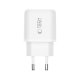 Tech-Protect NCA45W-GAN 2-Port 45W GaN sieninis įkroviklis, baltas