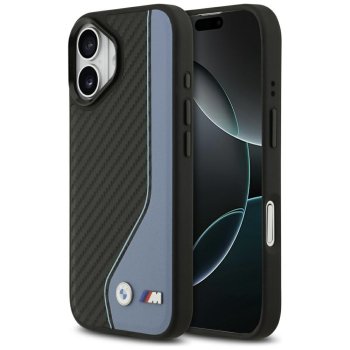 BMW M Carbon Logo MagSafe dėklas iPhone 17, mėlynas