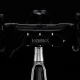 Vandeniui atsparus dviračio vairo krepšys Rockbros TL002 ROAD TO SKY 1.5L, juodas
