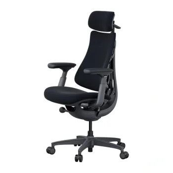 LiberNovo Omni Dynamic ergonominė žaidimų kėdė, 45 cm, juoda