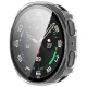 Tech-Protect Defense dėklai Samsung Galaxy Watch 44mm, 2 vnt. (juodas/skaidrus)
