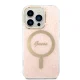 Guess dėklo ir įkroviklio rinkinys iPhone 14 Pro, rožinis